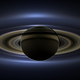Imagen para el artículo titulado Una antigua luna puede ser la culpable de los anillos de Saturno